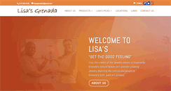 Desktop Screenshot of lisasgrenada.com